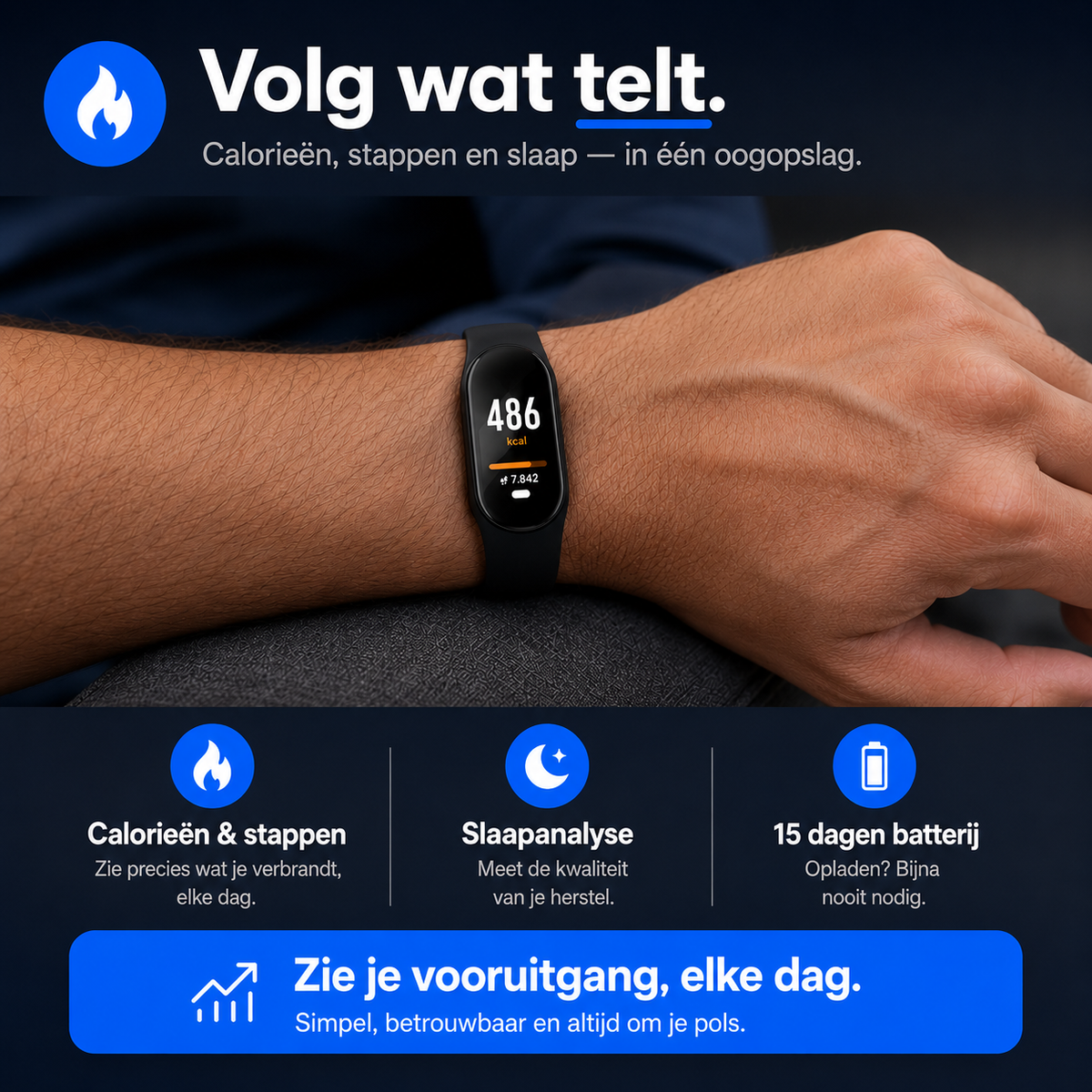 Reforma Shape Band — Slimme Fitness Armband