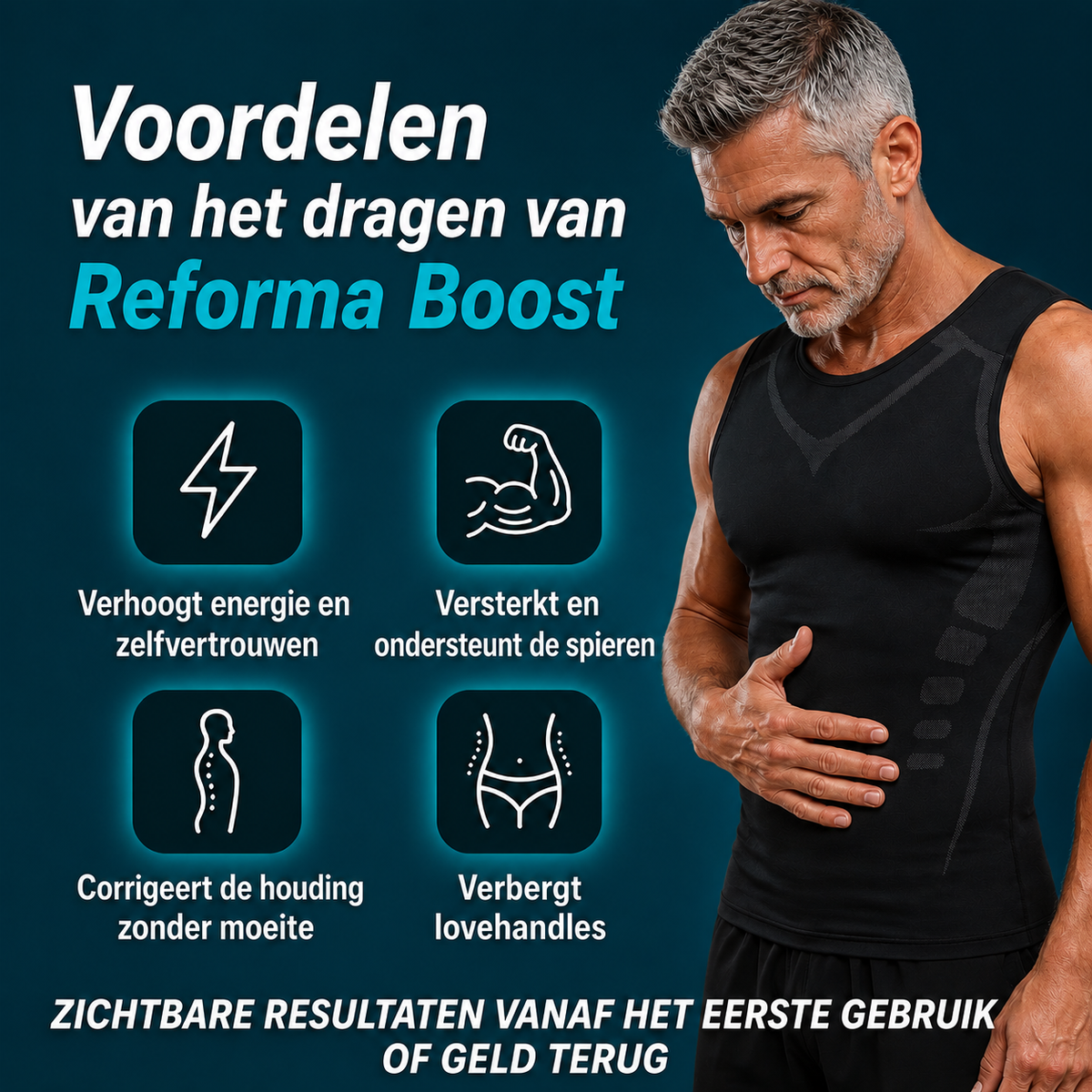 Reforma Boost | Een platte buik. Zodra u het aantrekt.