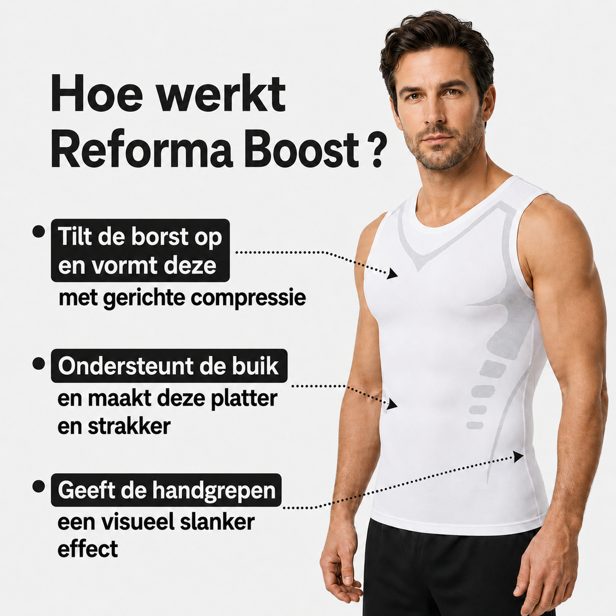 Reforma Boost | Een platte buik. Zodra u het aantrekt.