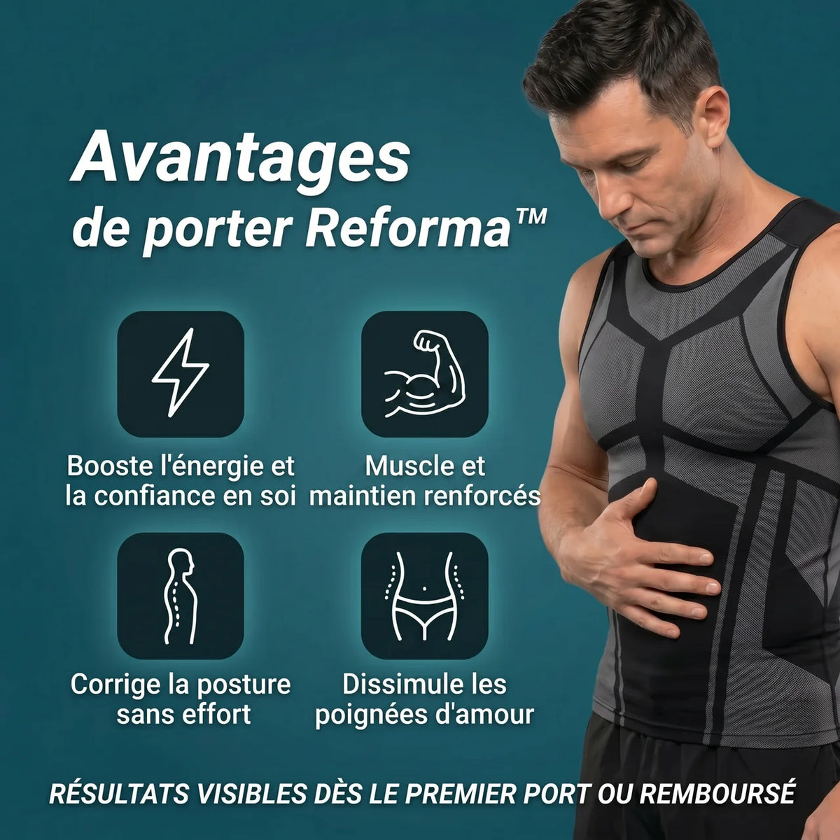 Reforma™ | Un ventre plat. Dès que vous l'enfilez.