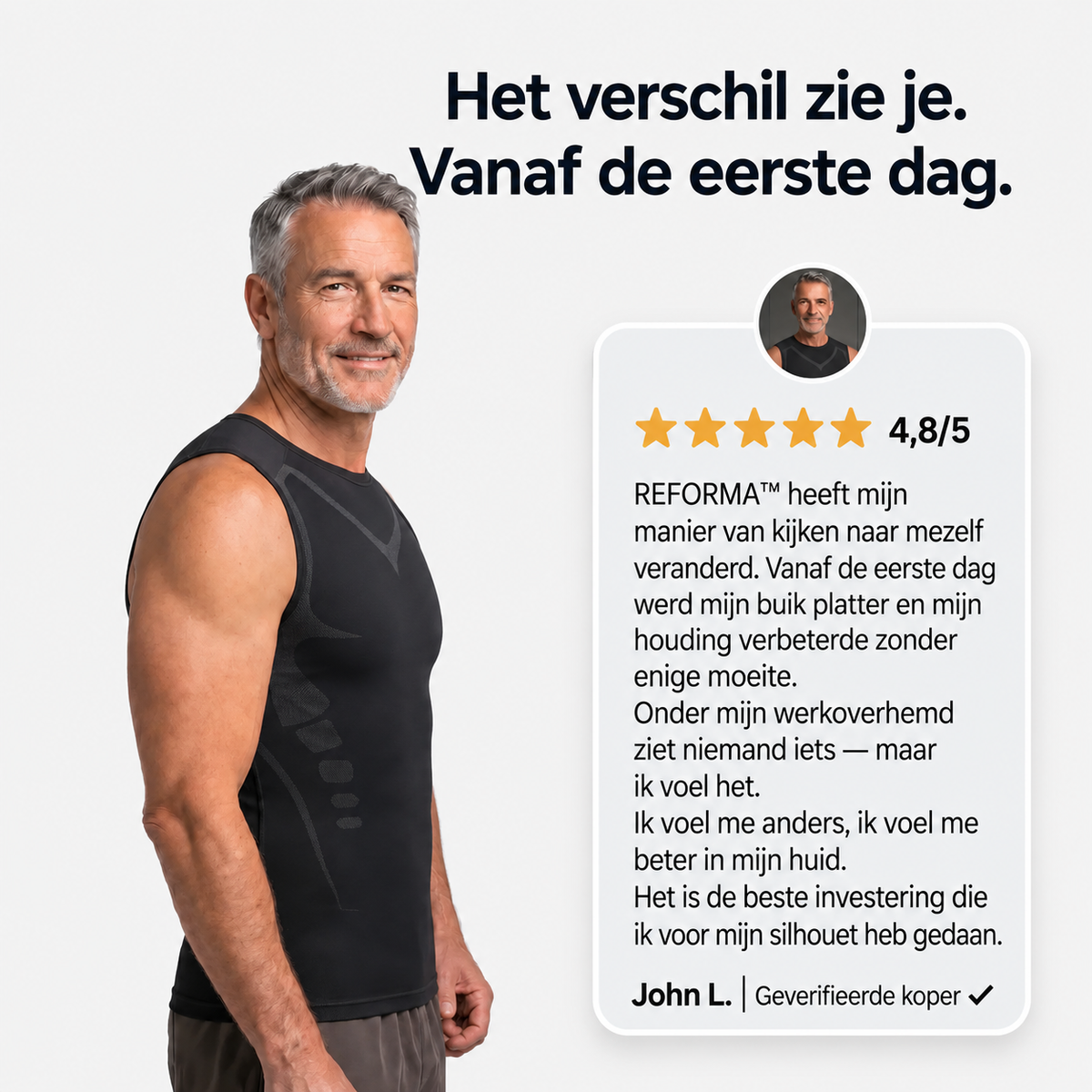 Reforma Boost | Een platte buik. Zodra u het aantrekt.